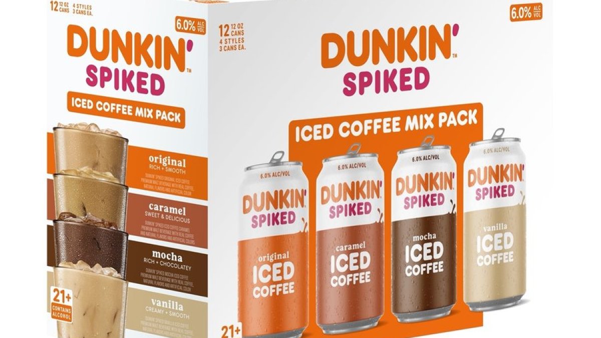 Dunkin’ launches spiked ice coffees, ice teas NBC Boston