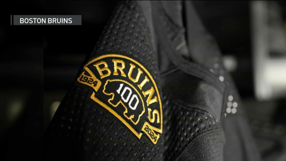 Bruins unveil new jerseys to commemorate 100th season