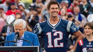 Tom Brady returns to Foxboro for halftime tribute – NBC Boston