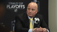 Bruins coach Jim Montgomery gives update on captain process