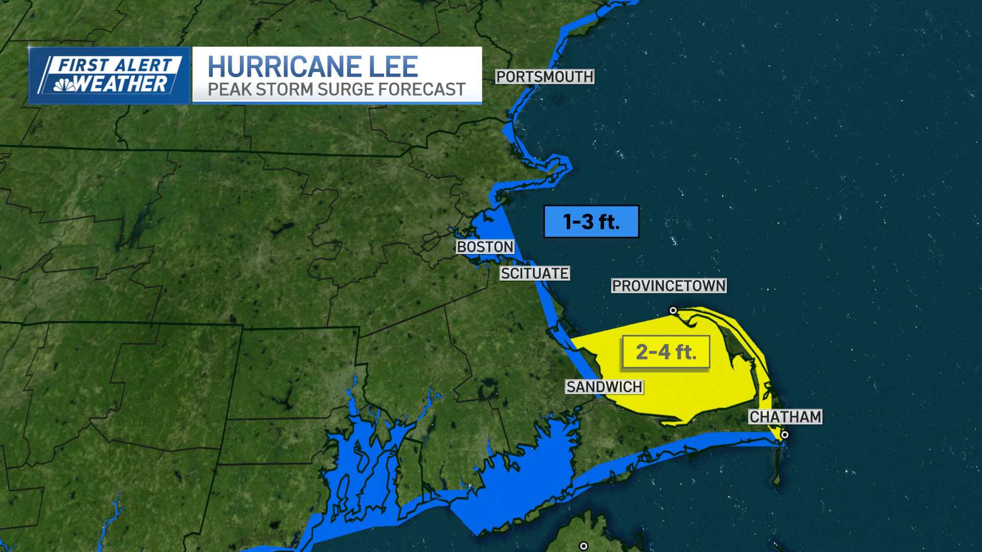 Path of Hurricane Lee 2023: Expected to peak Saturday in Boston