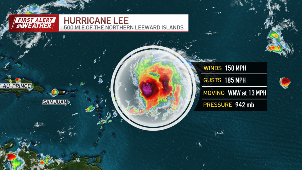飓风李仍然是一场强烈的飓风-这对于新英格兰地区意味着什么