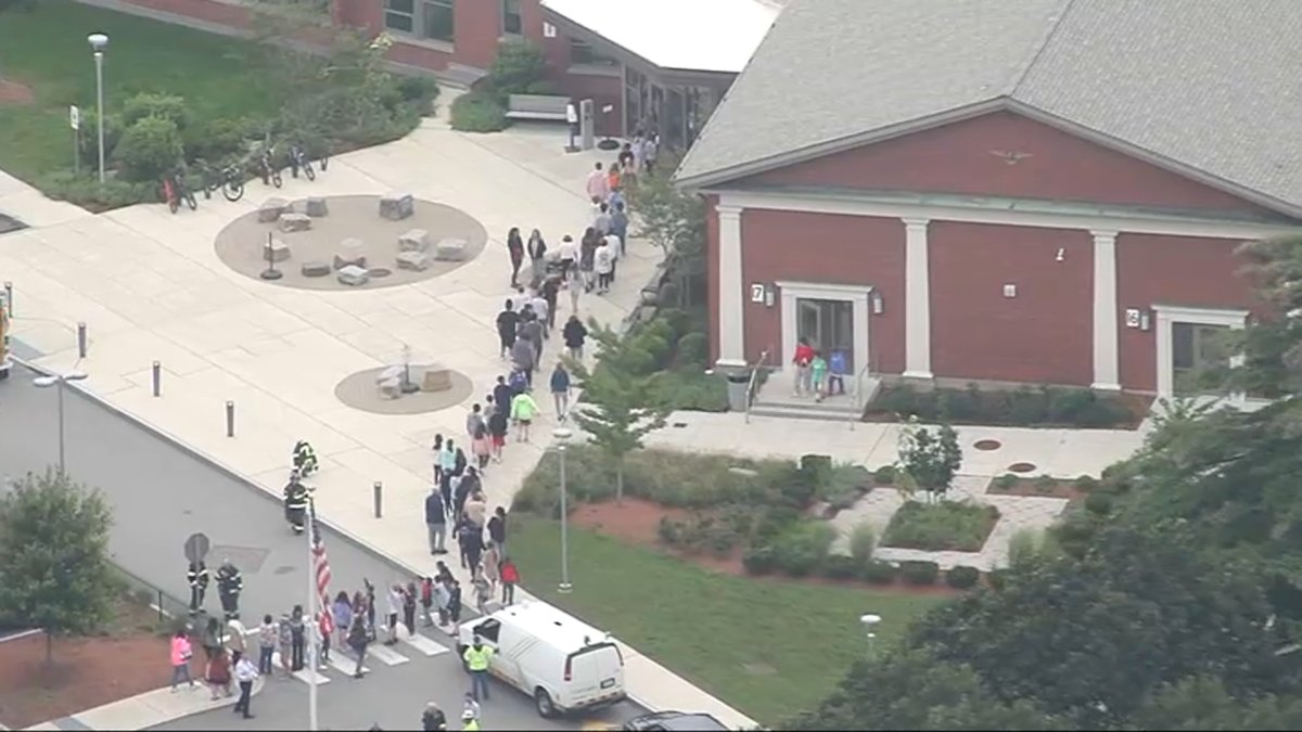 Rowley MA Pine Grove School gas leak NBC Boston