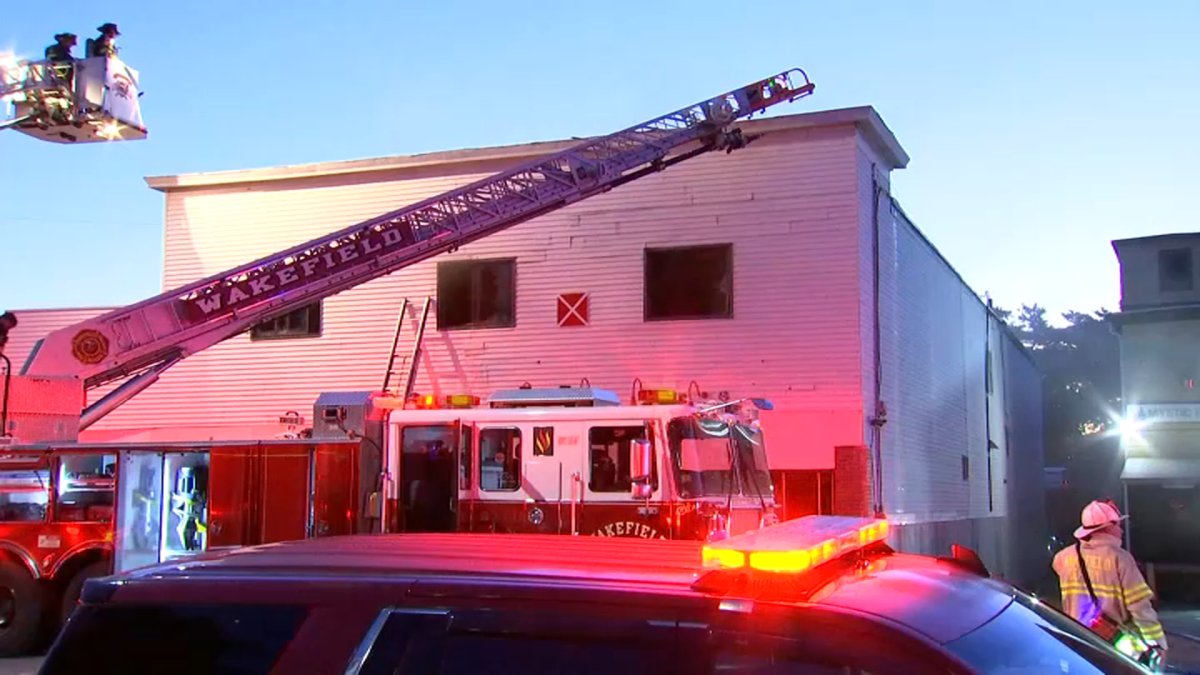 Wakefield MA fire update Fire on Main Street yesterday NBC Boston