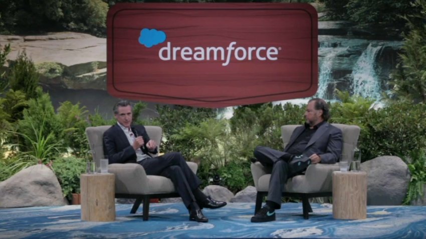 Gavin Newsom at Dreamforce