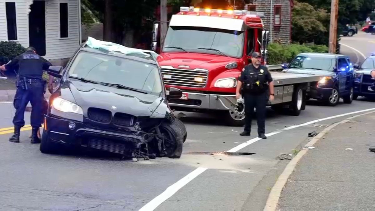 Kingston crash, Trevor Baylef arrested NBC Boston