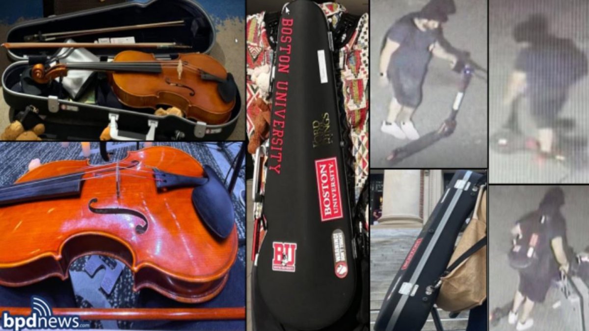 波士顿警方追捕涉嫌偷窃7万美元的中提琴嫌疑人