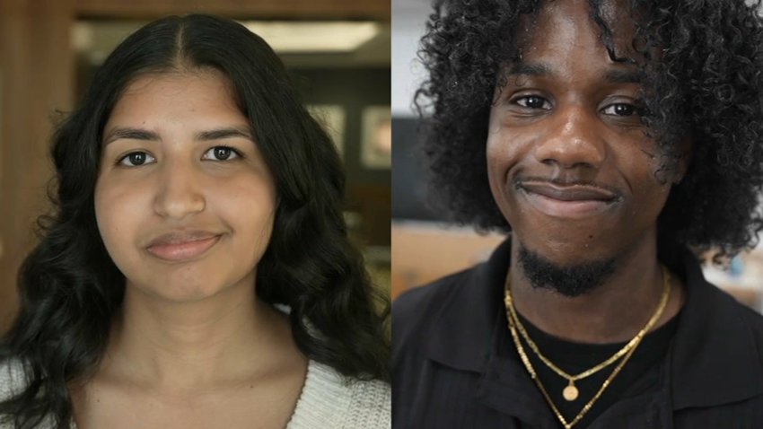 Wilsi Tavares (left) and Walserson Bobo (right) are both working with The Valedictorian Project to thrive as they shape their futures.