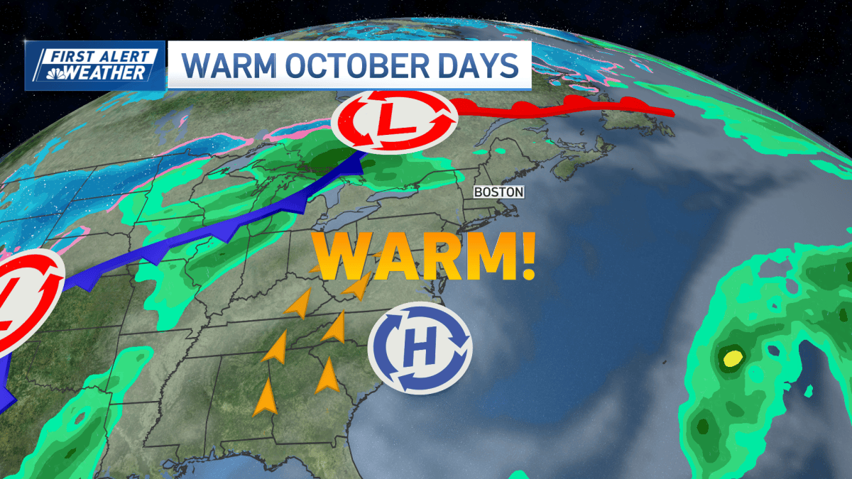 Near record warmth this weekend, some rain possible on Sunday – NBC Boston