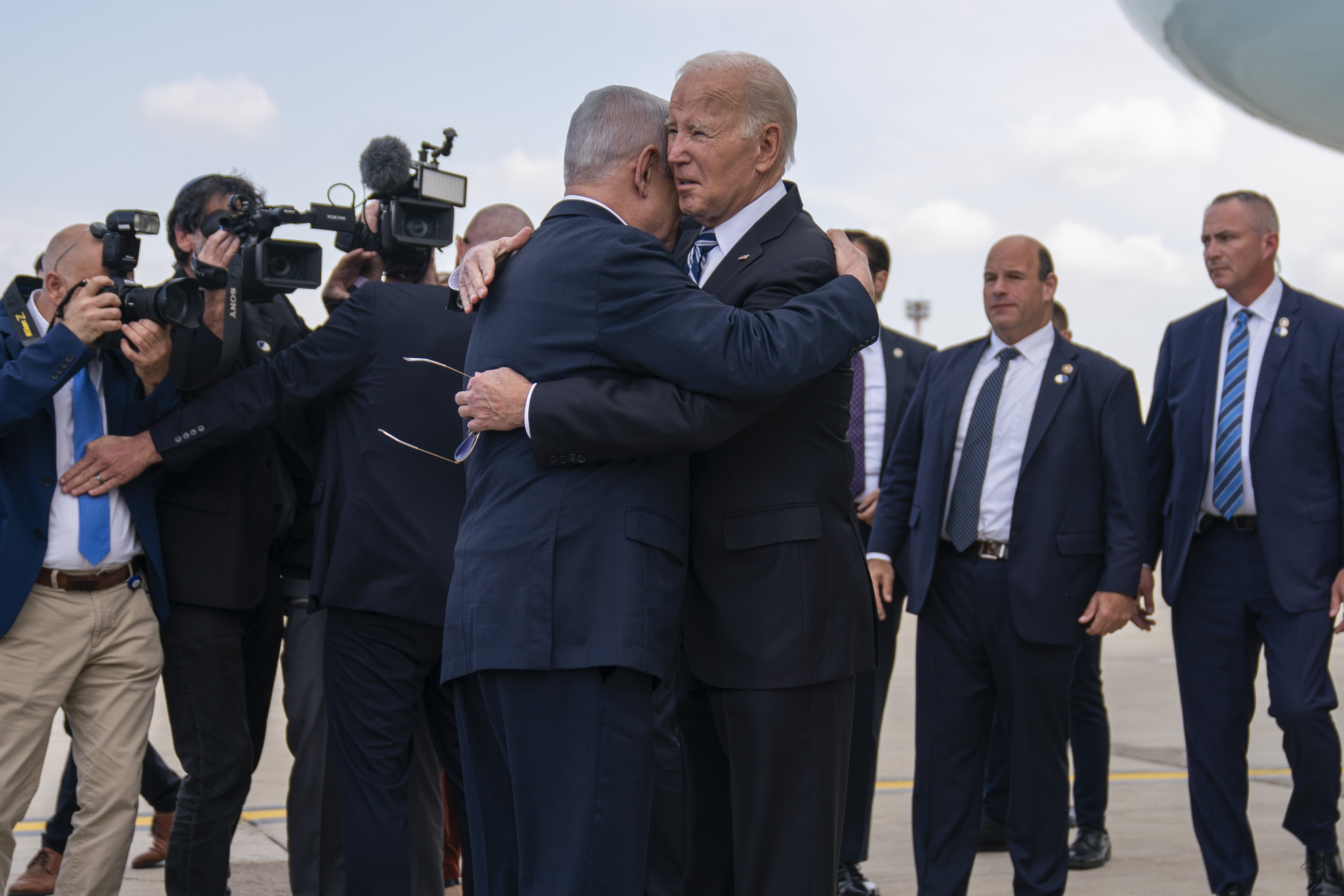 Biden facing pressure to balance support for Israel as Dems urge ...
