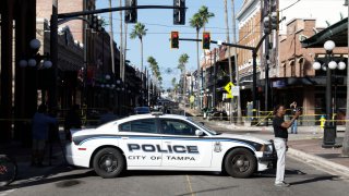 The Tampa Police Department and the Hillsborough County Sheriff's Office investigates a fatal shooting in the Ybor City neighborhood