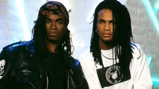 Photo of MILLI VANILLI and Rob PILATUS and Fab MORVAN