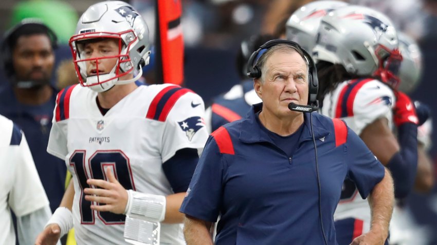 Bill Belichick comments on decision to bench Mac Jones vs Cowboys