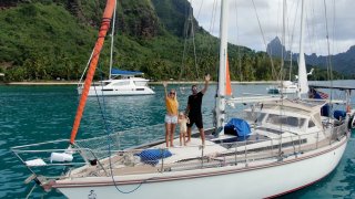 Trautman bought the Delos sailboat in 2008 and set to travel the world on it two years later.