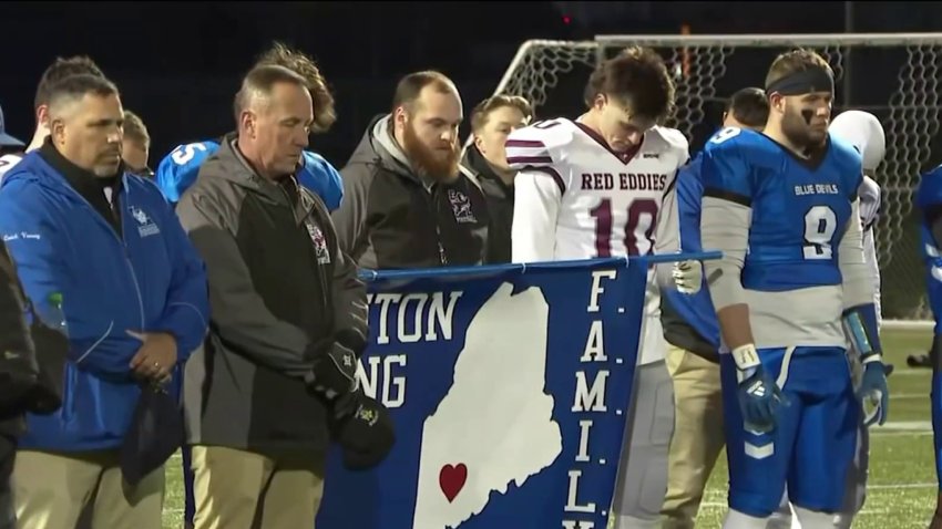 Lewiston High School plays first football game since mass shootings