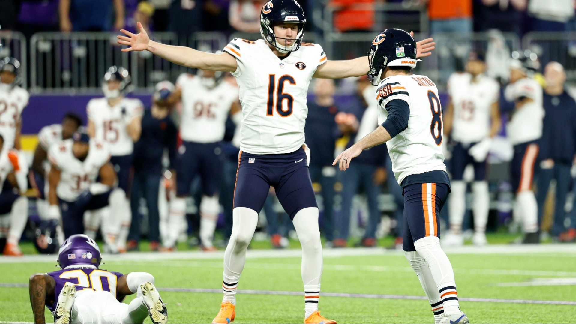 Minnesota Vikings fall to Chicago Bears 12-10 on 4th field goal by