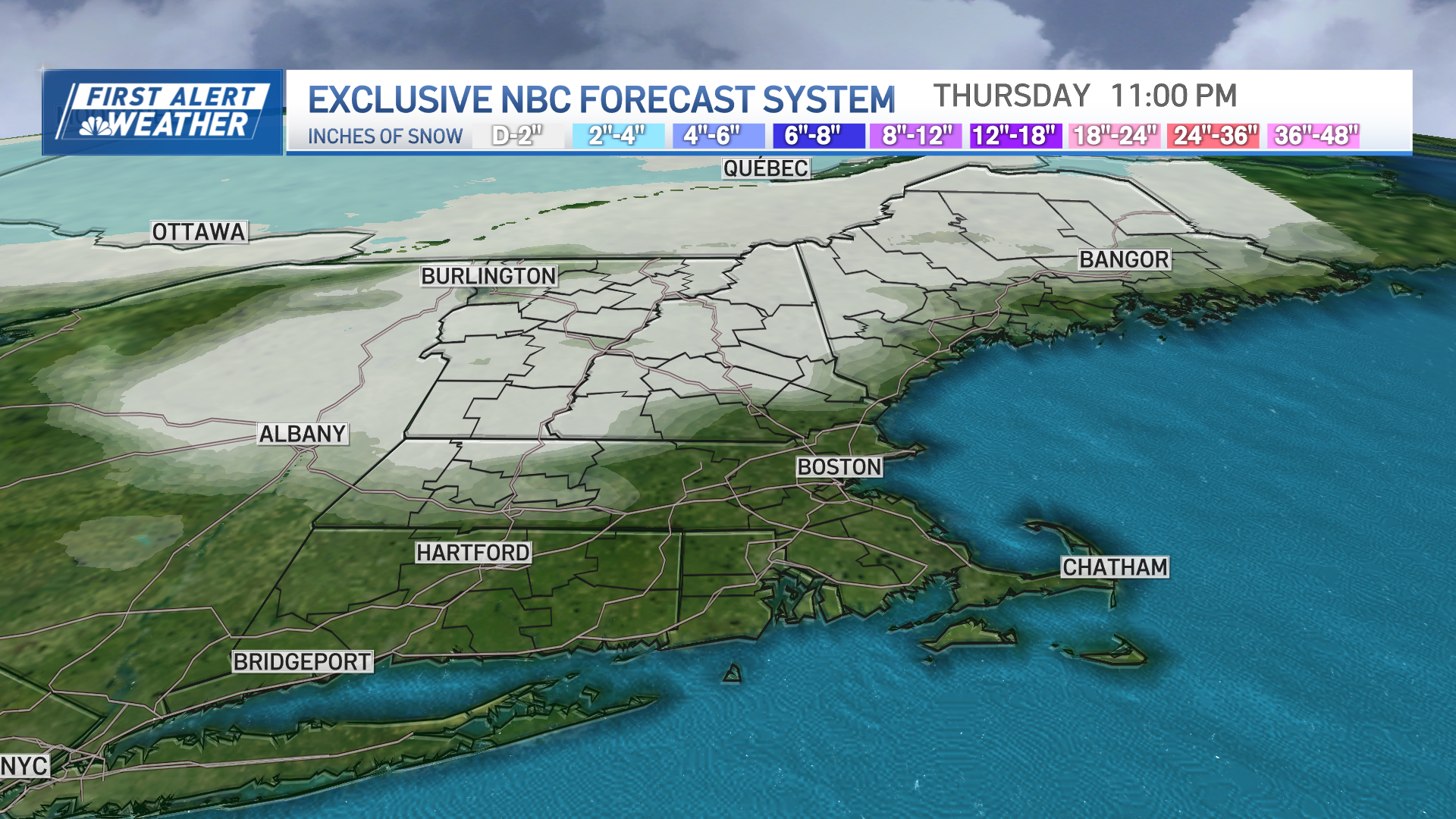 Boston, MA Snow Forecast: Warm Temps To Fall, Wintry Mix Possible – NBC ...