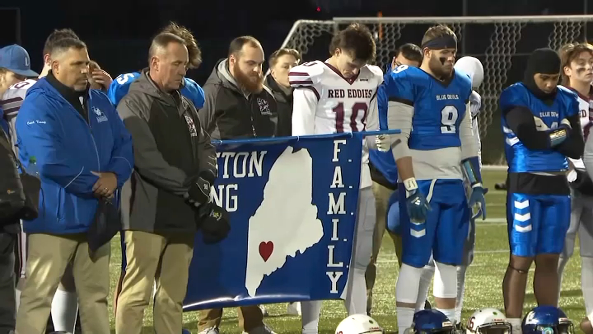 ‘More than football': Lewiston High School plays first game since mass  shootings