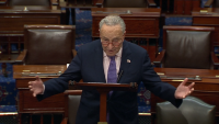Schumer blasts Tuberville's military blockade: ‘A catastrophe for our military'