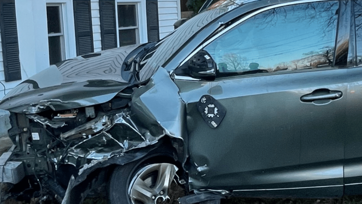 Car crashes into home in Westborough NBC Boston