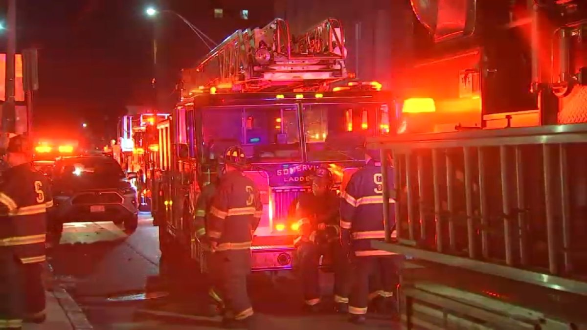 Somerville MA Pearl Street fire NBC Boston