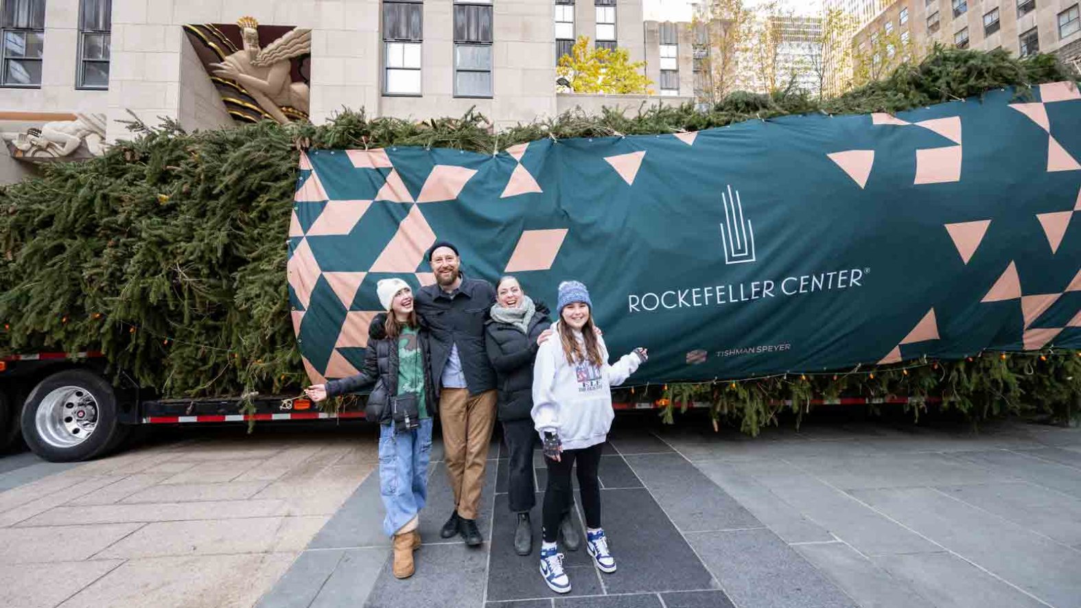 Who donated the Rockefeller Center Christmas tree? NBC Boston