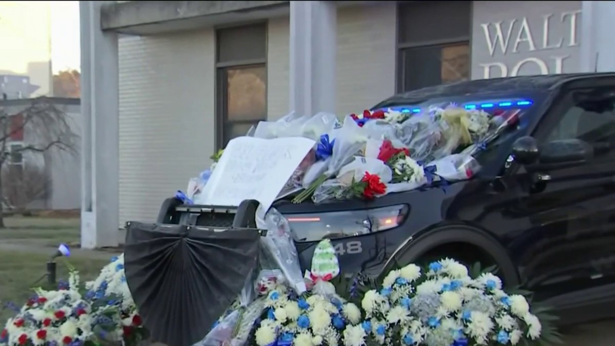 Waltham Police Officer Killed In Waltham Crash Honored Nbc Boston 