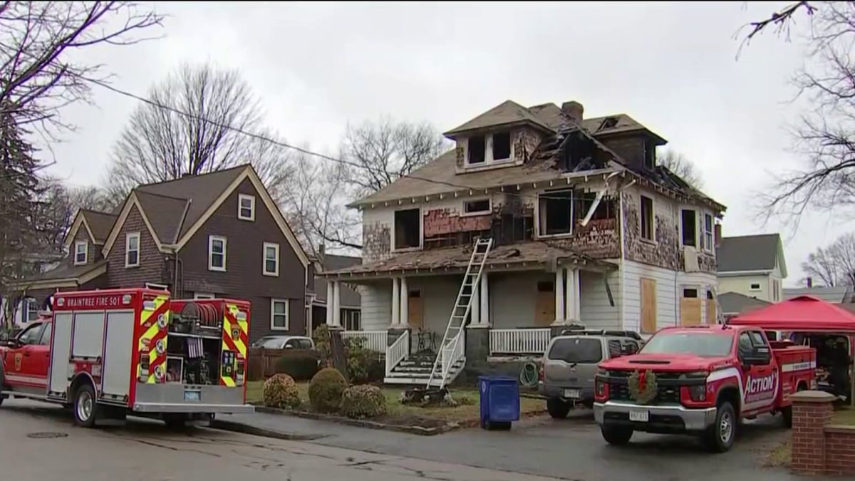 One killed in Braintree house fire – NBC Boston