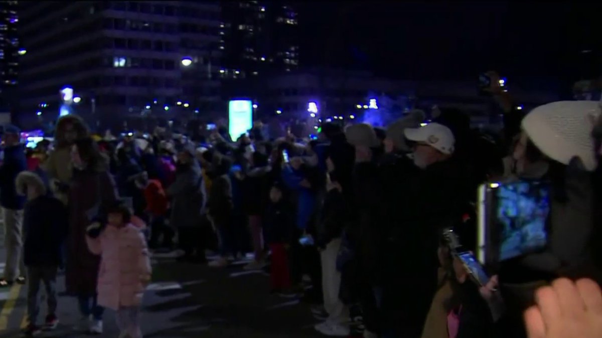 Crowds gather at City Hall Plaza for First Night Boston NBC Boston