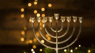 File photo of a menorah