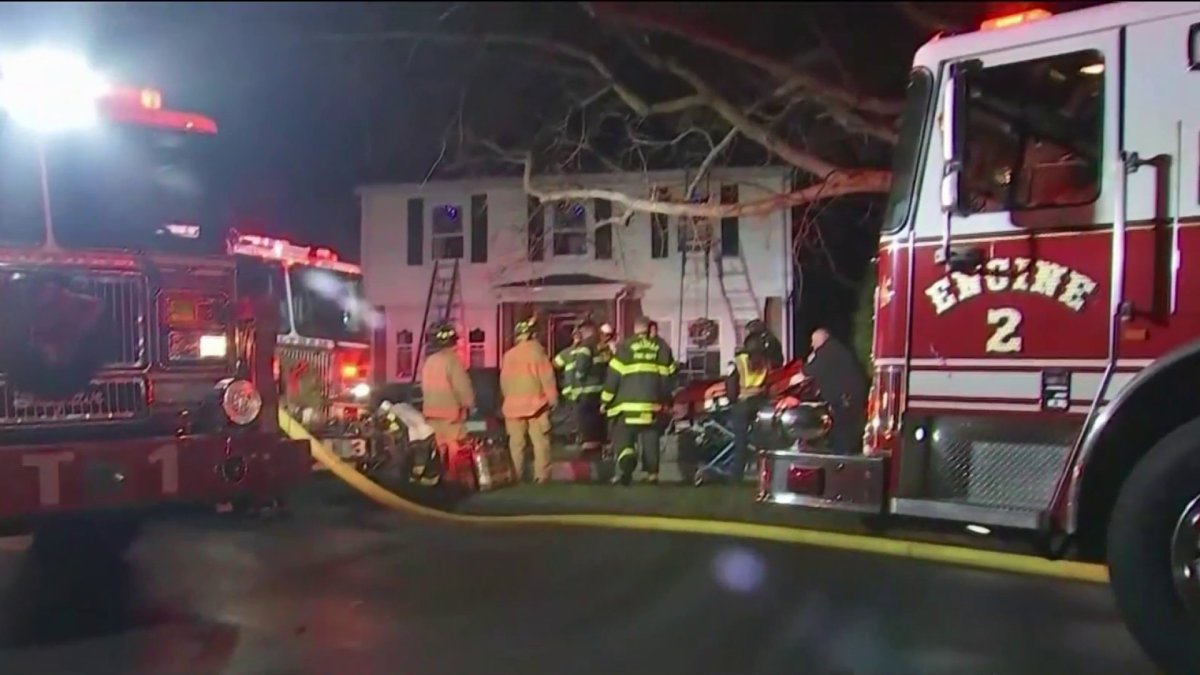Waltham MA fire Christmas Eve on Barbara Road NBC Boston