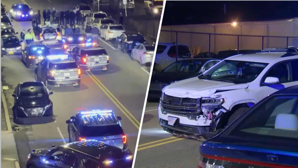South Boston police chase ends with 2 arrests – NBC Boston