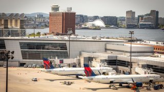 Boston’s Logan International Airport has struggled nearly four years into the pandemic to recover the number of flights it had before 2020.