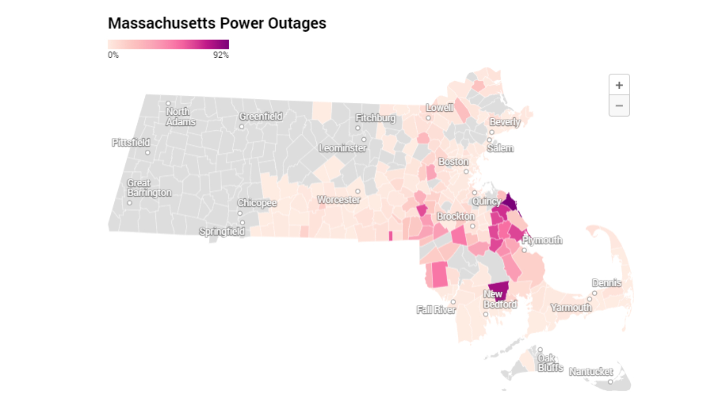 Outage Center, Report an Electric Outage