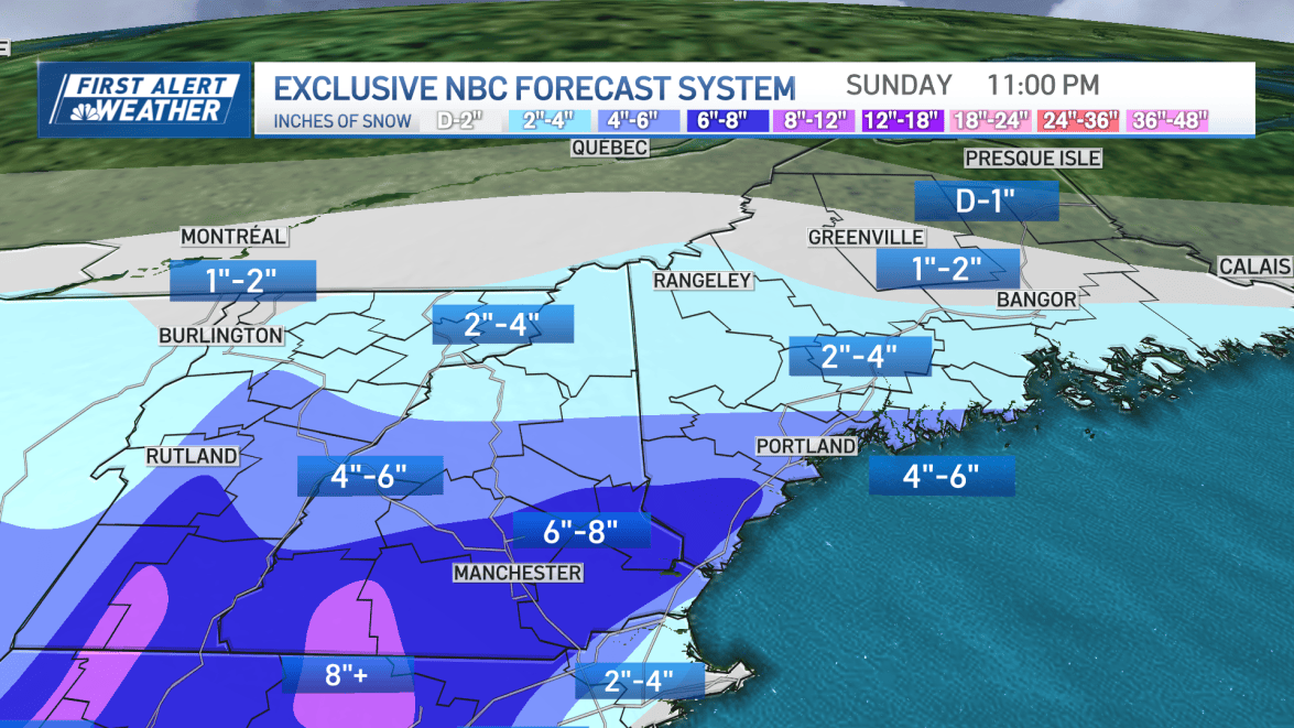 Boston Snow Inches Boston snow storm this weekend: How much snow are we getting in ...