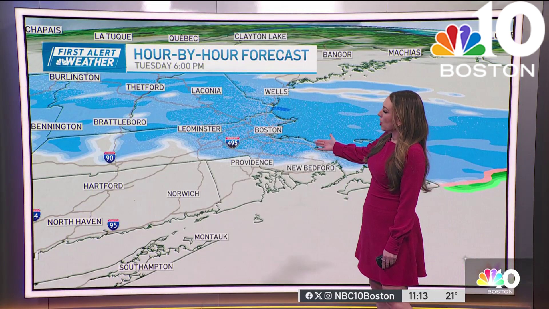 Forecast: When Could We See Snow This Week? – NBC Boston