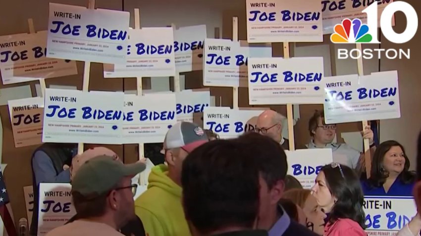 Biden wins NH Democratic primary with write-in campaign