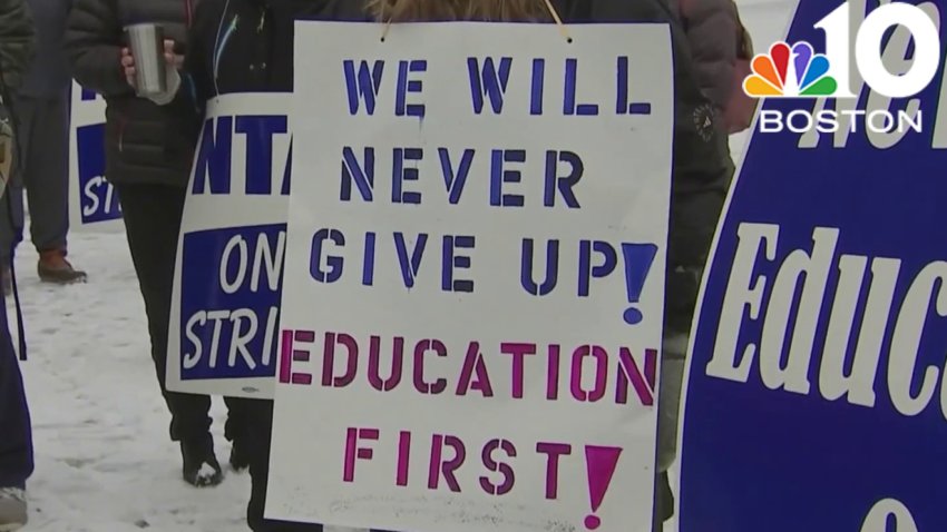 Teachers continue to strike in Newton, schools closed for 4th day