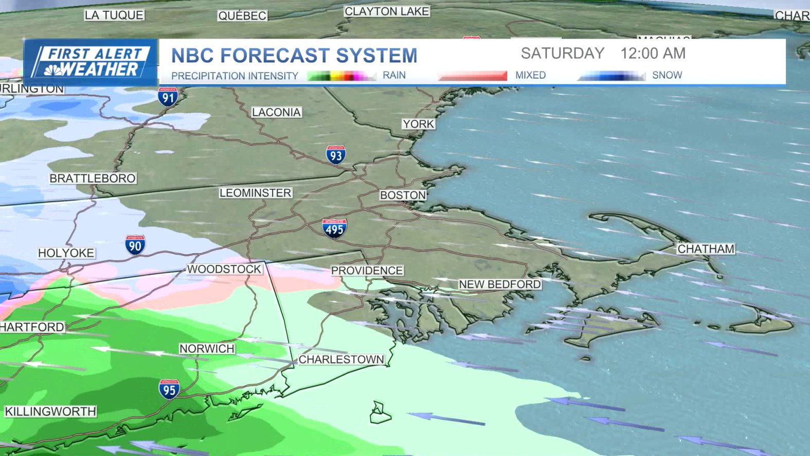 Ma Weather Boston, MA storm Saturday: Snow/rain weather forecast maps – NBC Boston