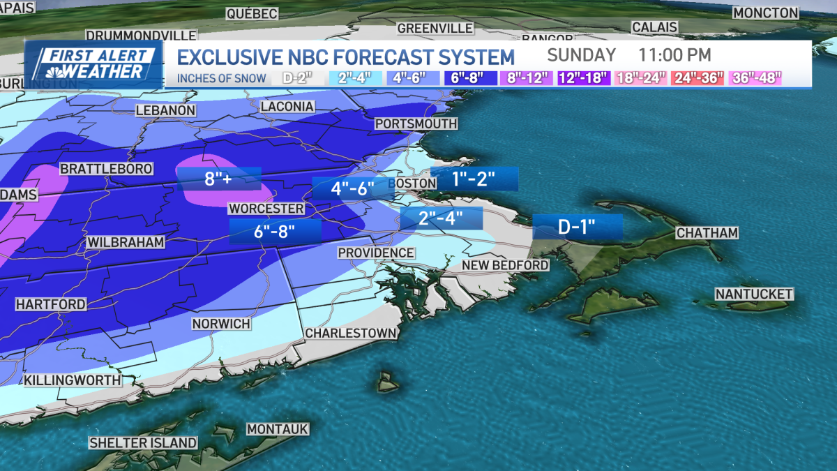 Boston winter storm watch How much snow are we getting in