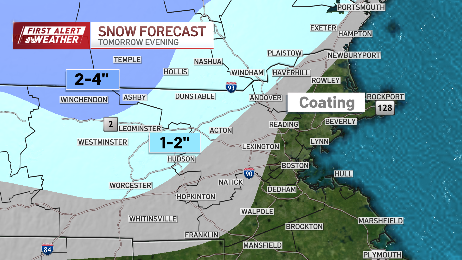 Boston storm warning: How much snow are we getting tomorrow in ...