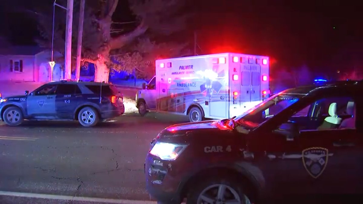 Wilbraham police officer shot NBC Boston