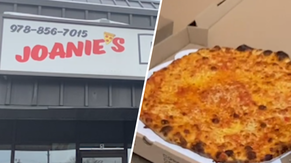 Chelmsford MA Joanie’s Pizza Barstool review NBC Boston