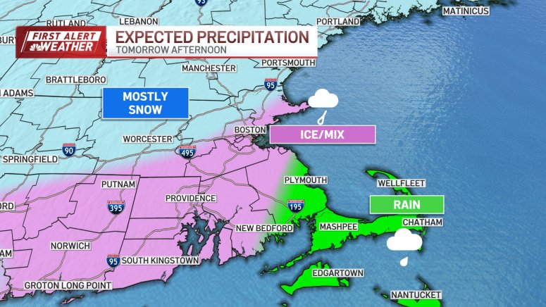 Boston Snow Inches Snowfall total maps: How many inches of snow are we getting in Mass ...