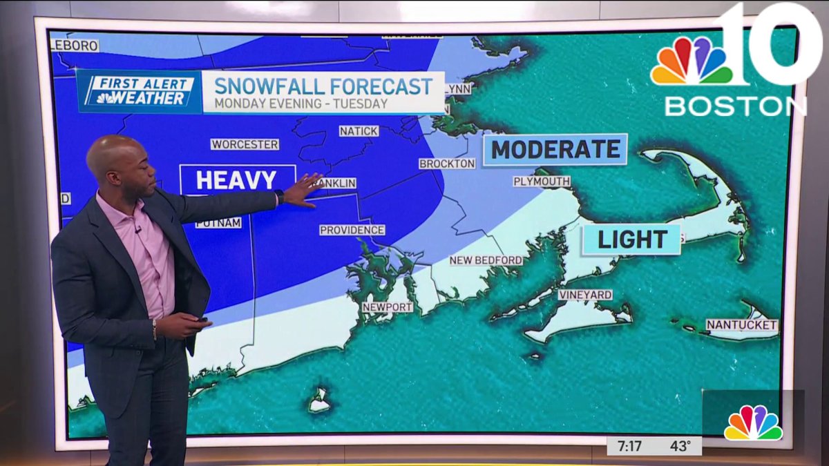 Weather forecast Fog and clouds as potential snow looms NBC Boston