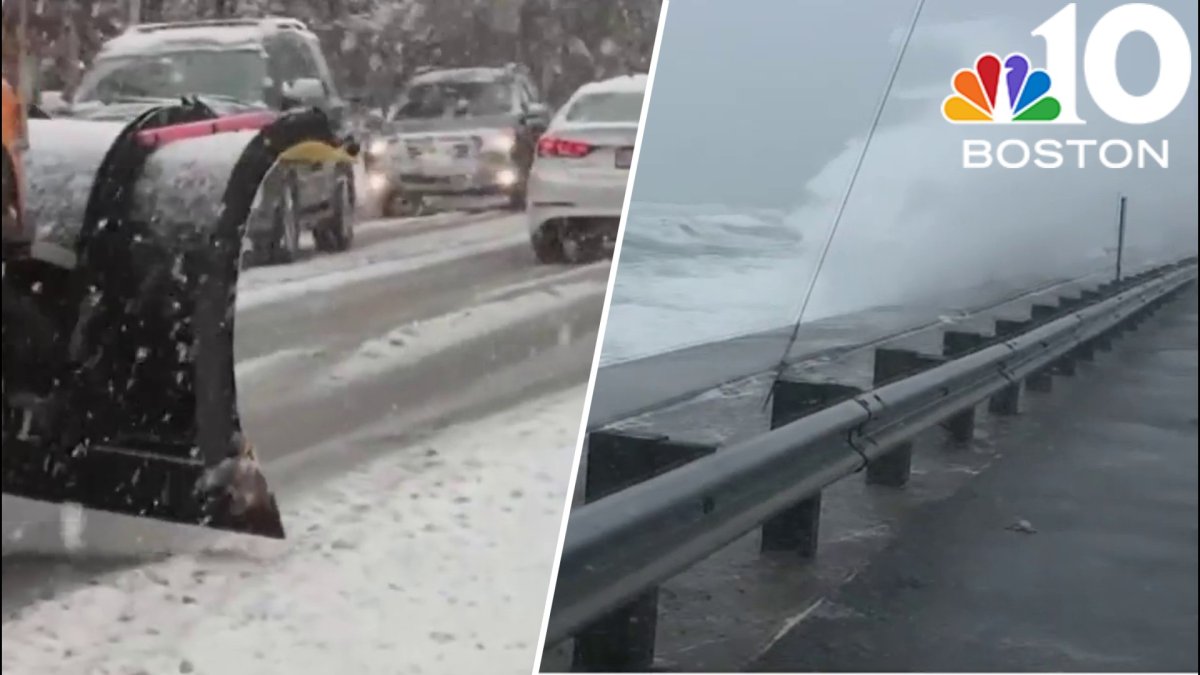 Snow and coastal flooding impact parts of Mass. in mixed bag of a storm ...