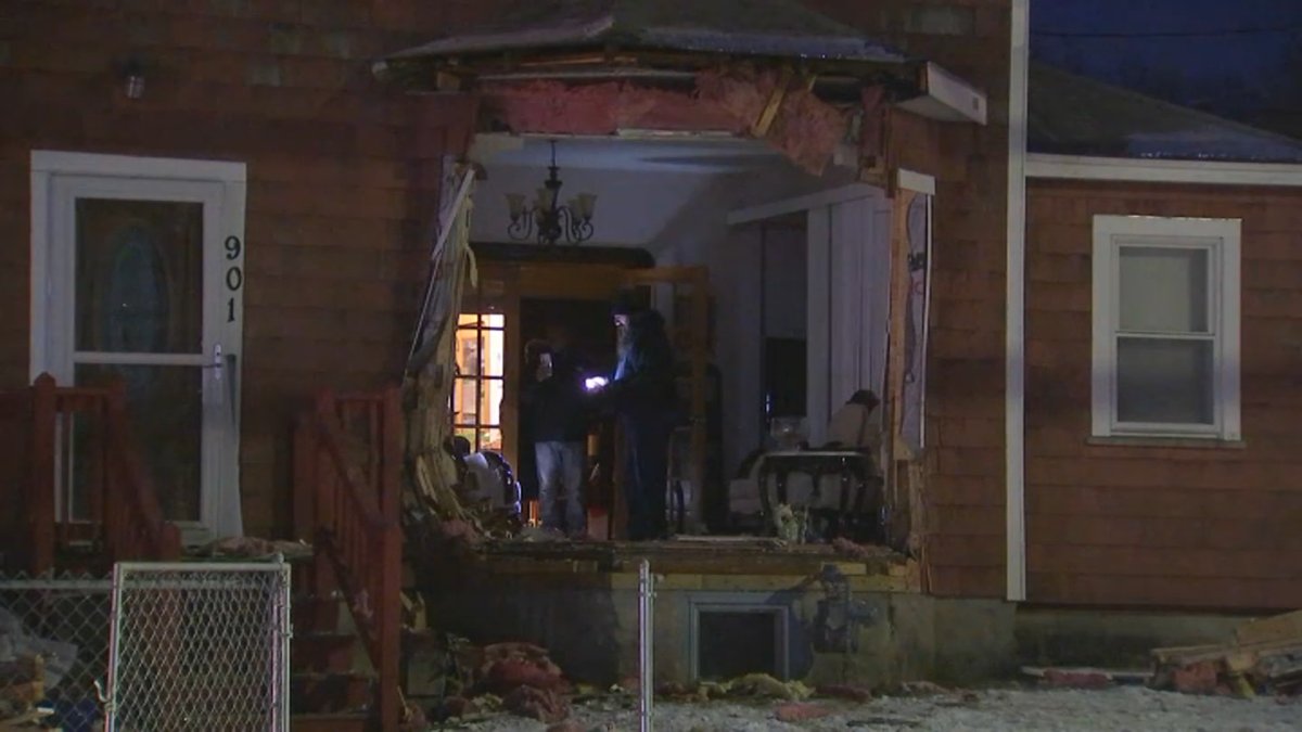 Brockton, MA car crashes into home, driver charged – NBC Boston