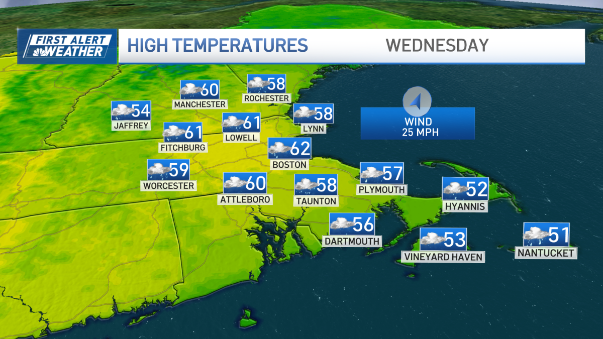 Boston MA forecast Temps could reach 60 this week NBC Boston
