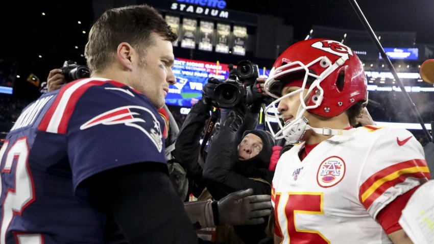 Tom Brady and Patrick Mahomes