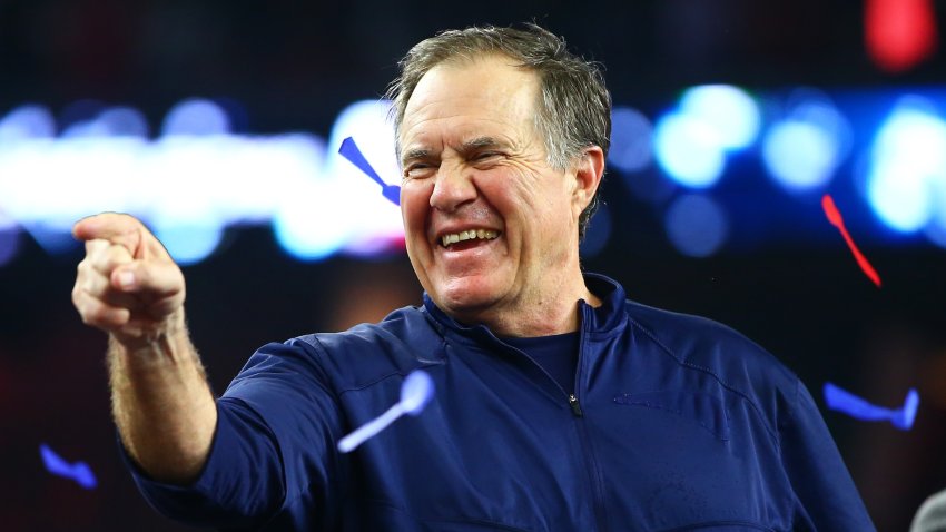 Patriots head coach Bill Belichick